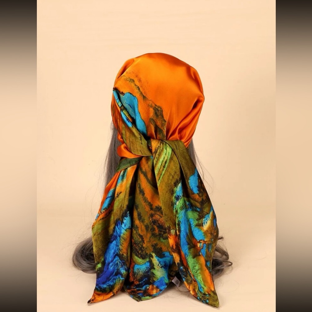 Landscape Print Bandana